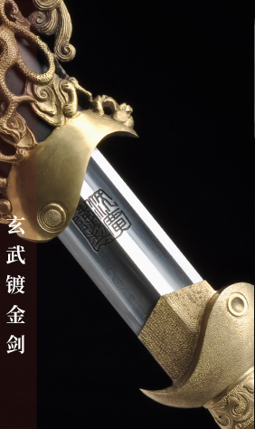玄武镀金剑